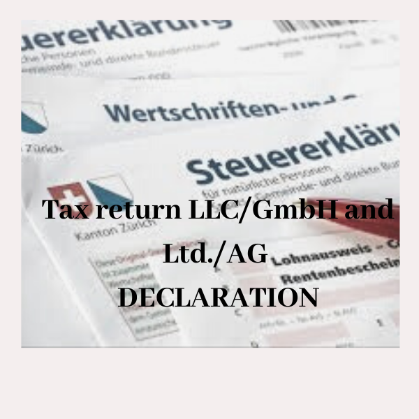 tax declaration Switzerland